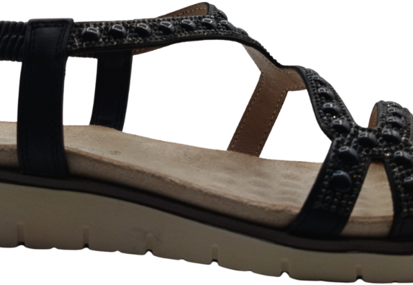 SANDALIA MUJER 26668 NEGRO